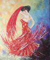 Flamenco - olaj vszon 50x60 - magntulajdon